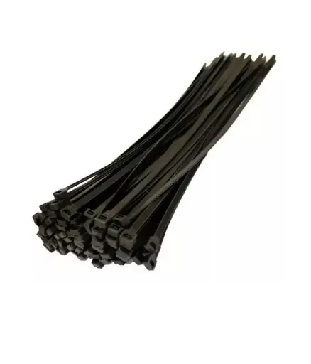 [FES.AMA.0029] Amarras plasticas (PAQ 25u) 4.8 x 350mm negra