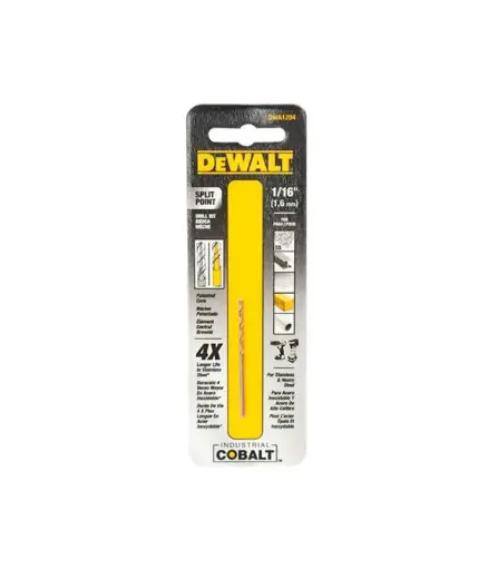 [FF.BRO.0008] Broca COBALTO  1/16" DEWALT DWA1204
