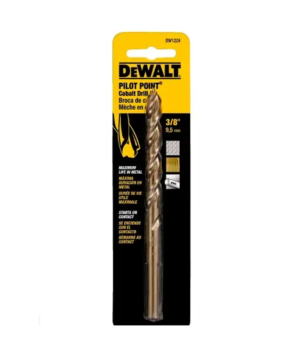 [FF.BRO.0021] Broca COBALTO  3/8" DEWALT DWA1224