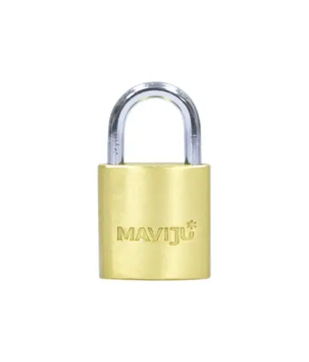 [FF.CAN.0044] Candado 60mm Plano arco corto MAVIJU (HE140025)