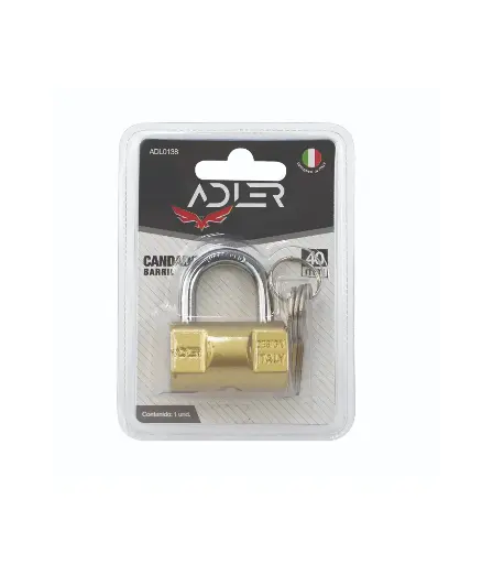 [FF.CAN.0068] Candado 40mm barril ADLER