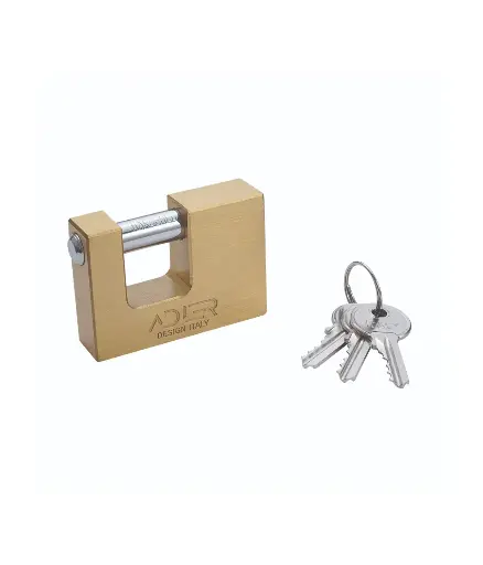 [FF.CAN.0072] Candado 60mm antizisalla bronce ADLER