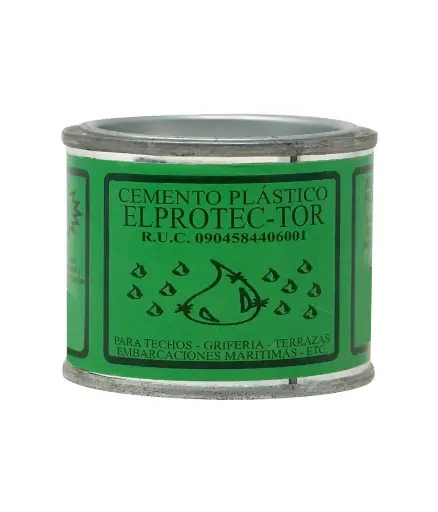 [FF.CEM.0013] cemento plastico negro para techo 1/2 litro