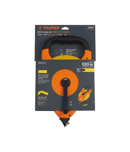 [FF.CINT.0011] cinta metrica 100mts TRUPER TFC-100ME