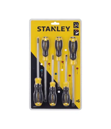 [FF.DEST.0020] Destornillador (6 pzs) plano/estrella Stanley STMT66672-840