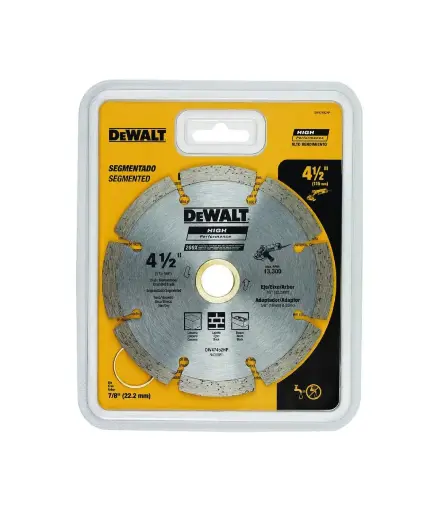 [FF.DISC.0117] Disco de diamante 4 1/2 segmentado (DW47452HP) DeWalt