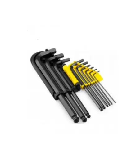 [FF.JUE.0024] Juego llave Hexagonales Extra Larga Allen 1.5 a 10mm (9 pzas) CUMMING TOOL
