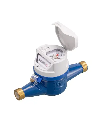 [FF.MED.0018] Medidor de agua de 1/2" bronce BMETERS CPR-RP