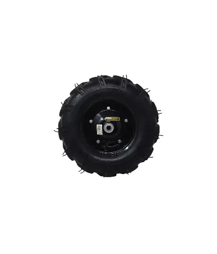 [FF.RUE.0059] Rueda p/carreta eje 5/8" inflable Negra 16" DIAMANTE CENTURY