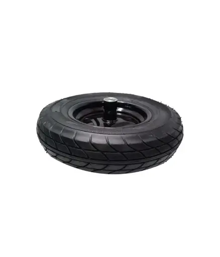 [FF.RUE.0060] Rueda p/carreta eje 5/8" inflable Negra 16" T/TRACTOR PLATINIUM