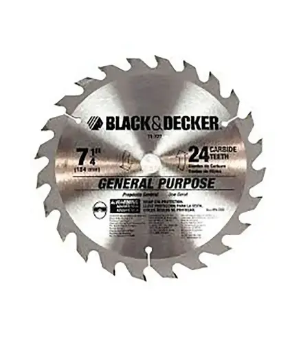 [FF.SICI.0020] Sierra circular p/madera 7-1/4" 24D  71-727 BLACK & DECKER