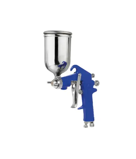 [FHM.PIS.0050] Pistola p/pintar de gravedad 600cc F-75G AZUL CENTURY