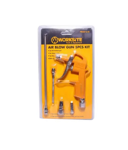 [FHM.PIS.0053] Pistola de aire 1.6mm con 2 boquillas WORKSITE (pbg016-b)
