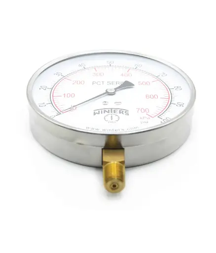[FIAI.MAN.0003] Manometro 100 PSI 1/4" glycerina WINTERS