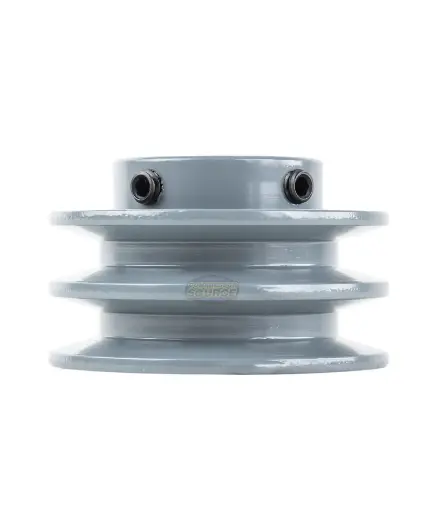 [FIAI.POLE.0038] Polea 2 via  3" HIERRO AZUL/GRIS