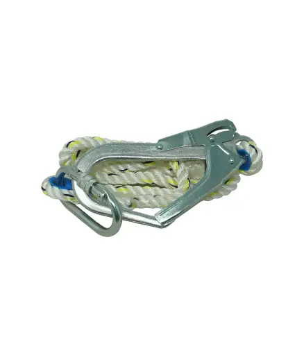 [FIS.CIN.0018] Linea de Vida con gancho para Arnes 4P410VD (CENTURY)