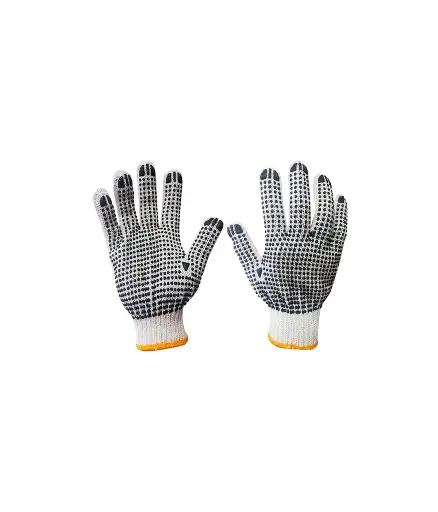 [FIS.GUAN.0001] Guantes de algodon c/puntos PVC de ambos lados MASTER