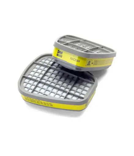 [FIS.MAS.0053] Filtro de repuesto p/mascara industrial 3M 6003 (PAR)