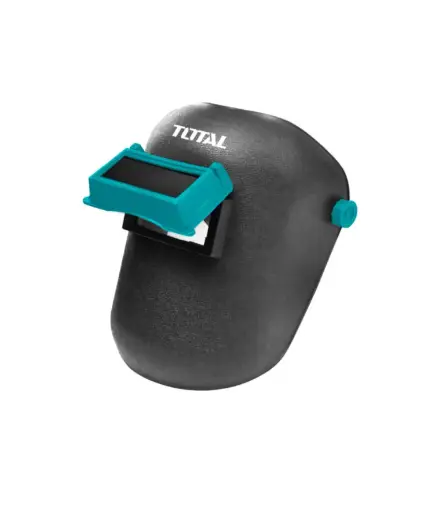 [FIS.MASC.0015] Mascara para soldar TOTAL 100PP 110x90x3mm c/arnes y visor GRANDE movible