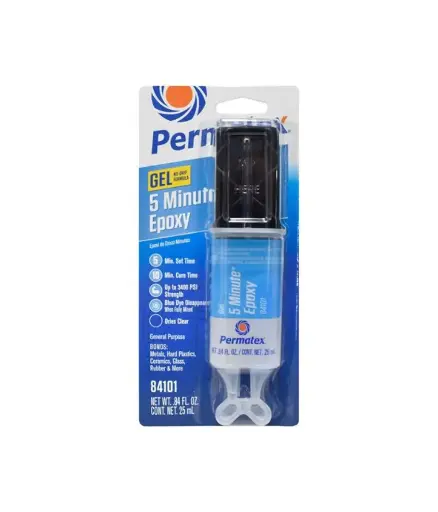 [FPE.ADH.0006] Adhesivo epoxico 5 minutos # 84101 PERMATEX (JERINGA)