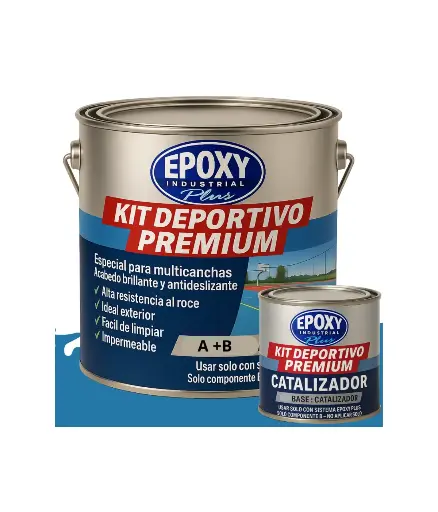 [FPIN.EPOX.0001] Pintura Epoxico azul preparada (G/A) (Ral 5017) GL