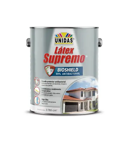 [FPIN.LAT.0005] Pintura Latex (caucho) Blanco GL SUPREMO LS-1000A