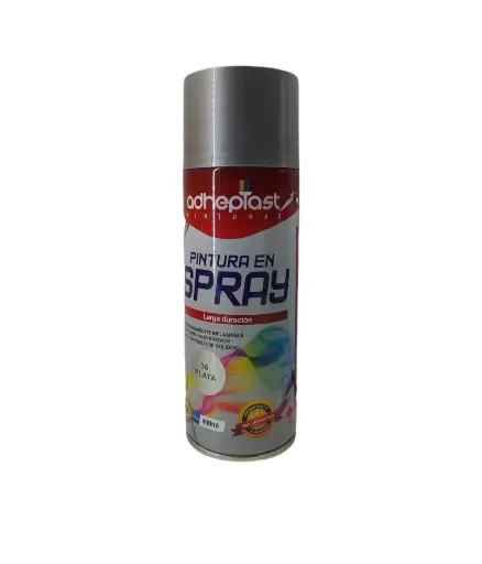 [FPIN.SPR.0047] Pintura Spray Plata/Silver Adheplast SP9001/36