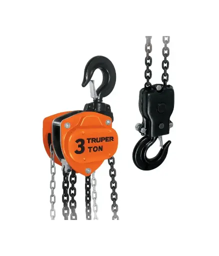 [MEE.TEC.0009] Tecle d/cadena 3 TON. TRUPER