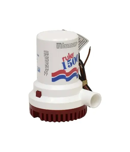 [MNA.BOM.0032] Bomba Sumergible Rule 1500 GPH/12V  4.8 AMP