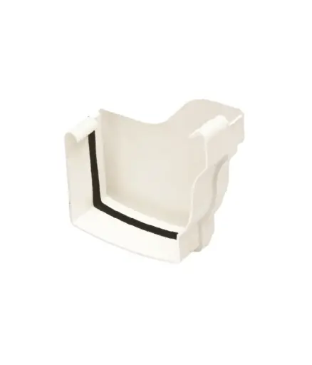 [PFD.CAN.0011] Canal Tapa derecho externa PVC p/canal agua lluvia (unidad)