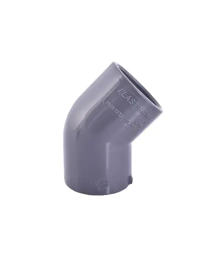 [PFD.COD.0008] Codo desague 160mm x45° Plastigama