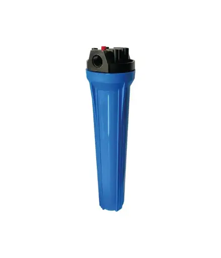 [PFF.CARC.0003] Filtro Carcasa Azul 20"L x 4 1/2"D/ S-  (1" rosca hembra) HYDROFIL