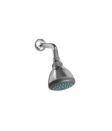 [PFG.DUC.0032] Ducha Plastica 1/2 cromado c/brazo Pupos Verde/Azul