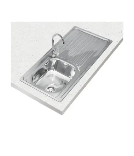 [PFG.FREG.0008] Lavadero freg 100x50cm Acero Inox. MAVIJU C/KT+GRIF LD10050