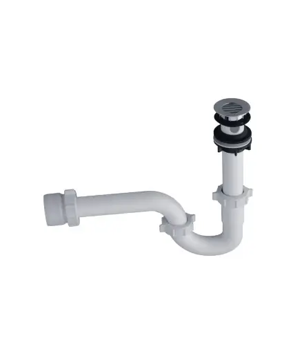 [PFG.SIF.0007] Sifon lavamano 1 1/4" FV completo E2460.01 RA DH BLC