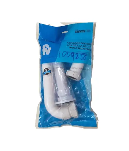 [PFG.SIF.0023] Sifon lavaplato 1 1/2" FV completo E246.09.01 DH BLC