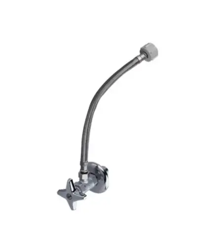 [PFG.VAL.0015] Valvula angular p/inodoro 5/8"x3/8"x16" c/serpentin E266.03DH FV