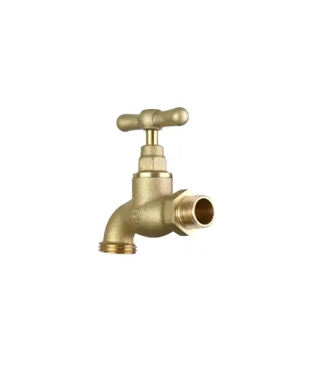 [PFG.VAL.0108] Valvula de jardin 1/2 bronce pesada c/rosca FV E436.04BR