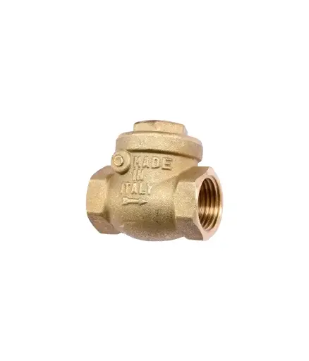 [PFV.CHE.0002] Valvula cheque  horizontal bronce 2" ITALY GENEBRE