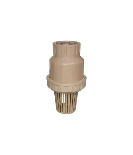 [PFV.CHE.0060] valvula cheque canastilla PVC 1" Tigre