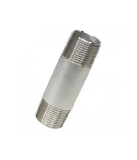 [TAAI.NEP.0008] Neplo Acero Inox. 1 1/4" x 4"