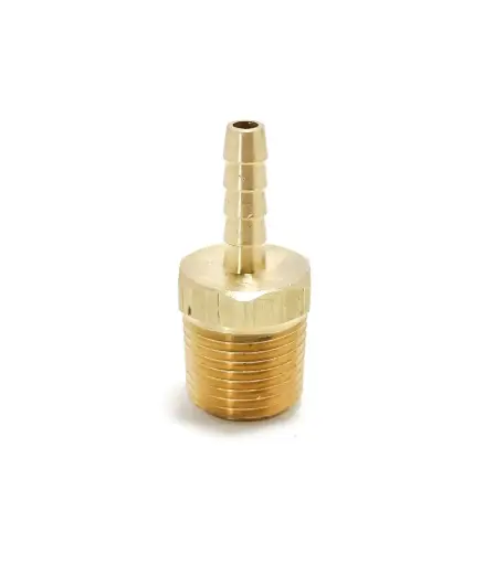 [TABR.NEP.0028] Neplo flex bronce 5/16" * 1/2" NPT