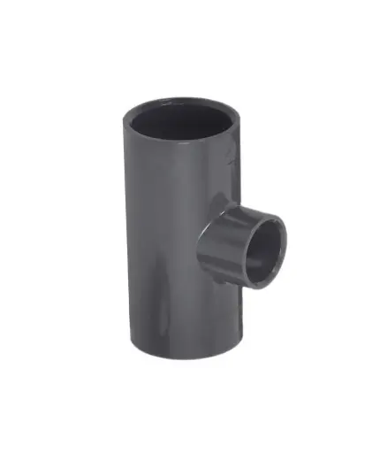 [TAP.TEE.0079] Tee reductora pegable 90mm*63mm