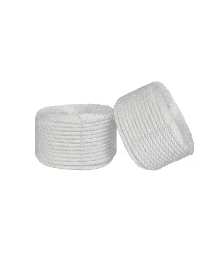 [FF.CAB.0038] Cabo Calibre # 8mm Nylon Trenz 3 hebras Blanco