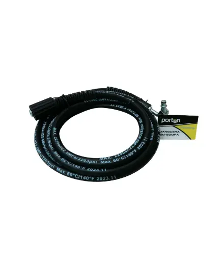 [PFM.HIDRO.0006] Manguera p/HIDROL. 5 MT 5220PSI PHI-0216/0230/0250/0260 PORTEN