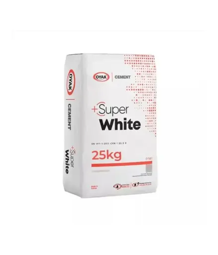 [FF.CEM.0009] Cemento blanco (saco 25kg) OYAK Lb