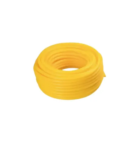 [PFM.ANI.0011] Manguera anillada conduit flexib. 25mm amarillo (mt) /rollo 50 metro