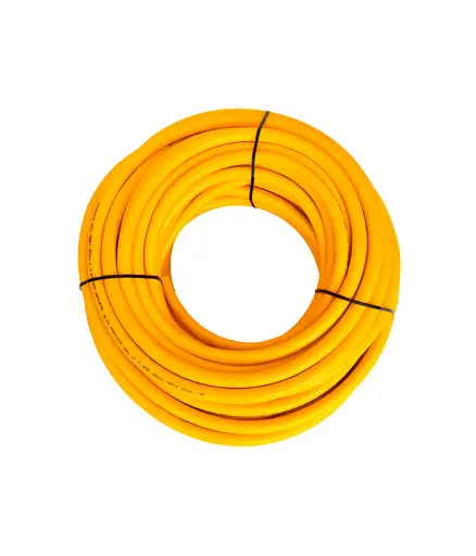 [PFM.GAS.0003] Manguera para gas industrial 300PSI amarillo AMERICANA