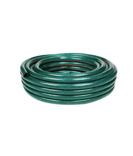 [PFM.JAR.0002] Manguera p/jardin 1/2" ANGELO verde/amari (metro) /rollo 100 metro