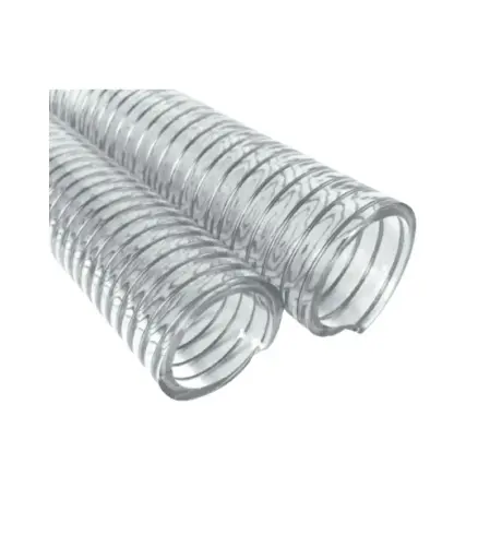 [PFM.TRAN.0042] Manguera transparente NO TOXICA 1 1/4" Trenzada (mt) /rollo 50 metro